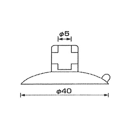 HR−665 強力ファミリー吸盤立横穴式
