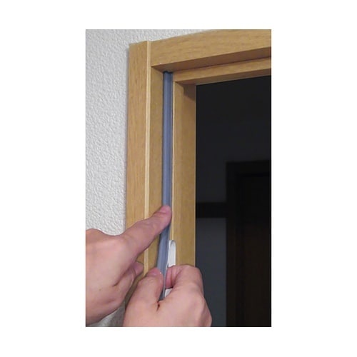 戸当りすき間テープ ブラウン 5mm×1