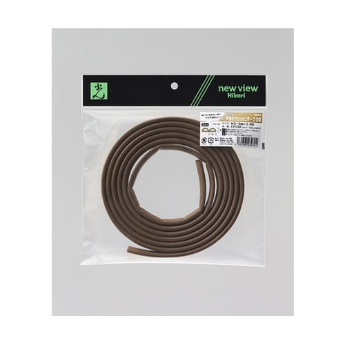 KD82 戸当りクッションテープD型茶