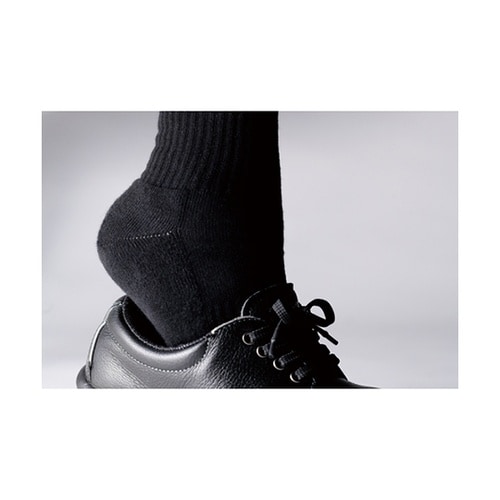 TFSHARDBKM 安全靴用靴下 黒M