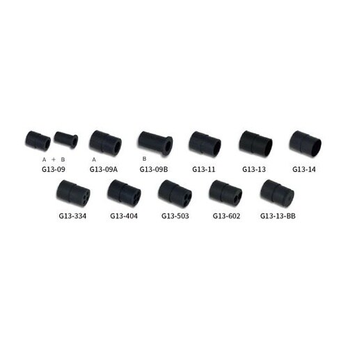 ゴムブッシュ 耐油性 黒 1袋(10個入