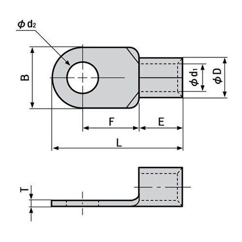R200−12JP 丸形端子(R形)