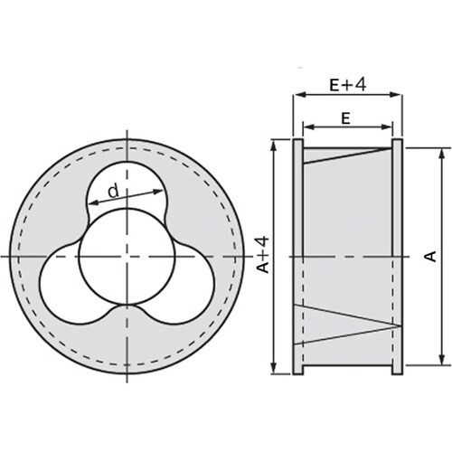 D−19.5 ゴムスペーサー 中間用