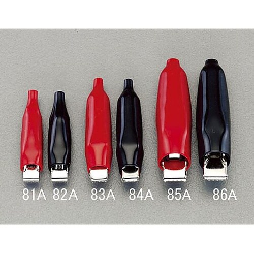 φ5.5mm/ 5A 中クリップ(赤)