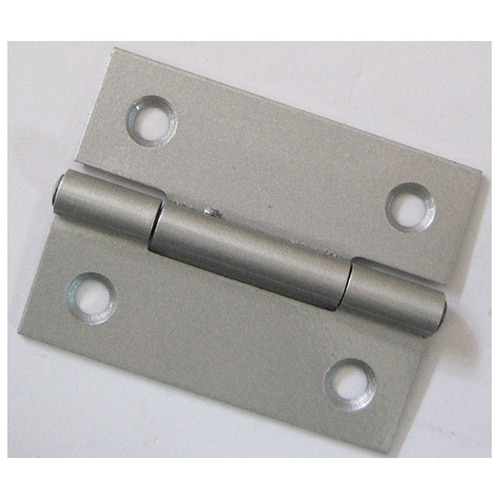 1B047H カラー丁番 シルバー