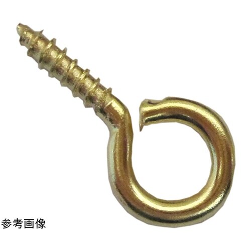 6F063 真中ヒートン #2 12個入