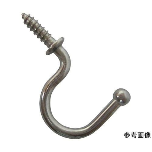 6F162 ステン玉付フック 2個入