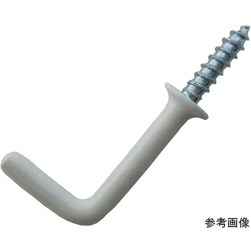 6F212 カラー洋折釘 白 3個入