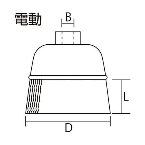 LB−KC21−0.5 カップブラシ