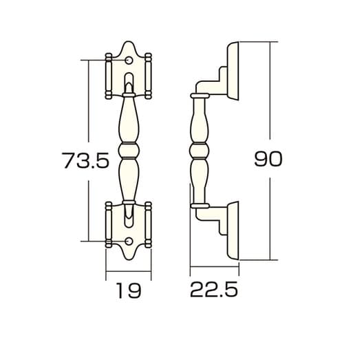 APー809G No.800取手90mm