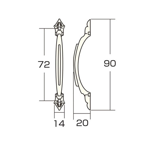 APー950G No.950取手90mm