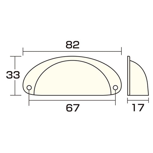 AP−554G シェル引手 82mm