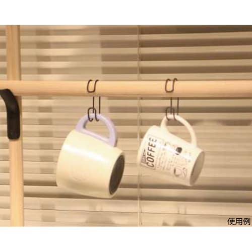 AP−3018B Cフック 黒 2個入