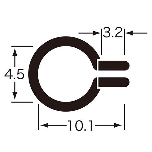 29465 鉄 二重チェーン 金