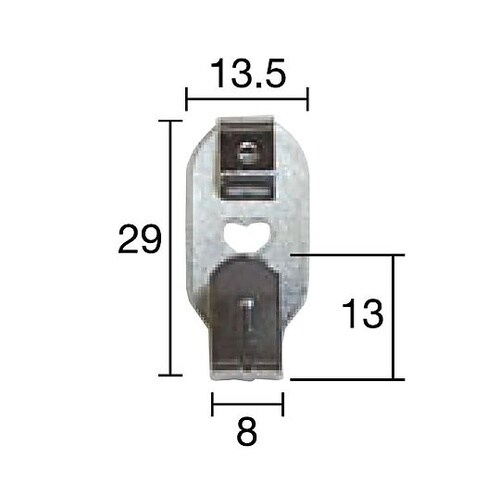 DP−1 ステンレスXフック小