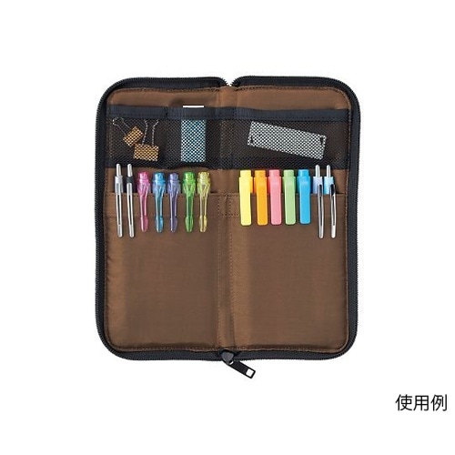 ペンケース フラットタイプ ネイビー A