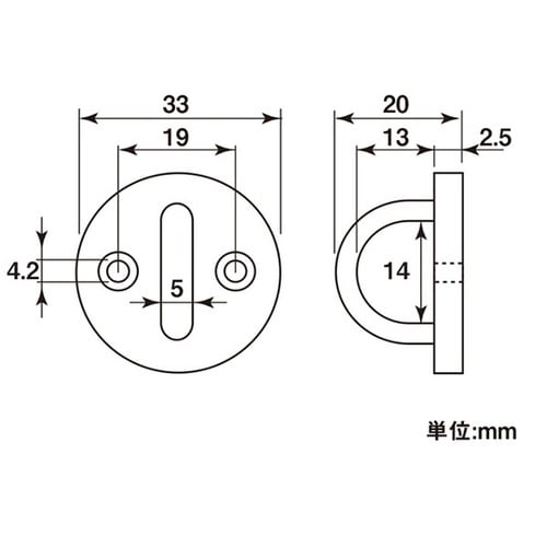 11156 ステンレスラウンドアイ5mm