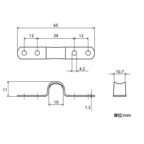 11180ステンレスシートアイストラップ