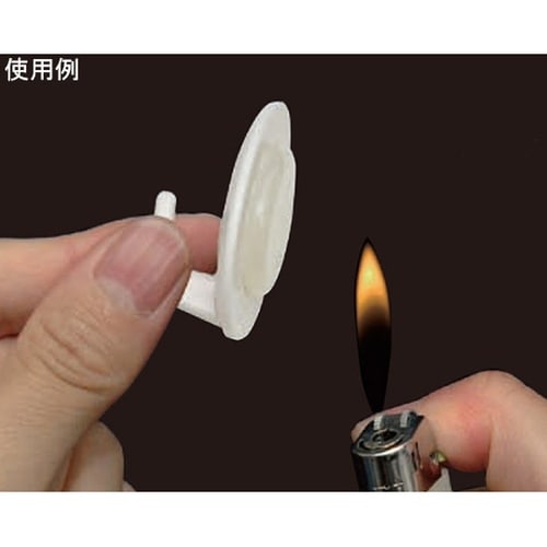 32551 熱でくっつくフック樹脂3個入