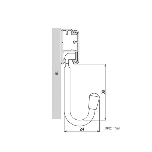 FRJ4LFC ロングフッククローム