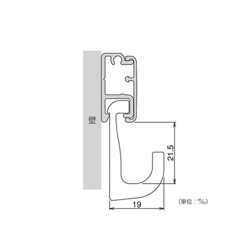 FRJFW3 樹脂フックホワイト