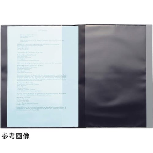 クリアーブック CR−107L BK