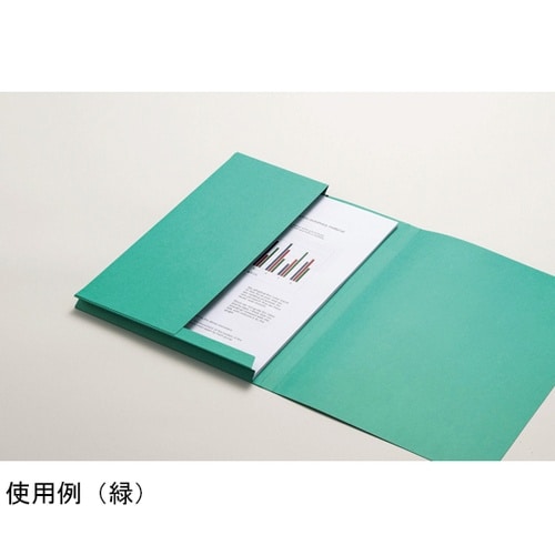 カラーファイル No.800 A4 緑