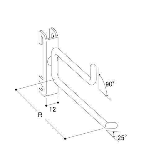 037579十手フックφ6mm×25cm