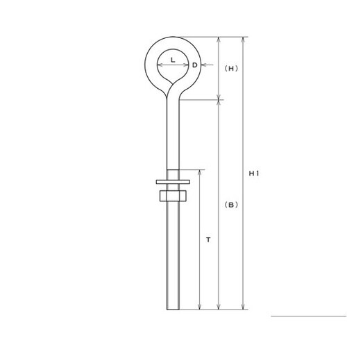 B340 ウルトラロングアイボルト