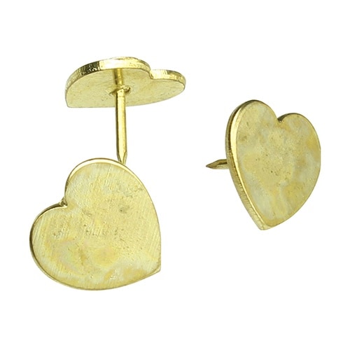 ピクパ・デコ 画鋲 ハート ゴールド 1