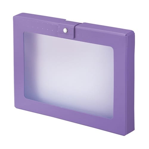 CUBEFIZZ ハンドケース パープル