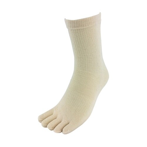 AG250 キナリ 五本指ソックス