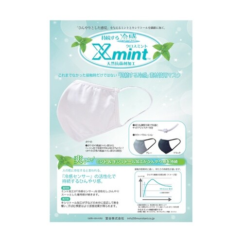 クロスミント マスク ブラック