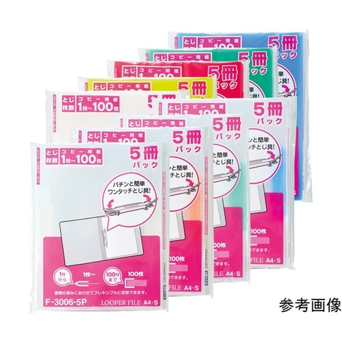 ルーパーファイル A4 ホワイト 1組(