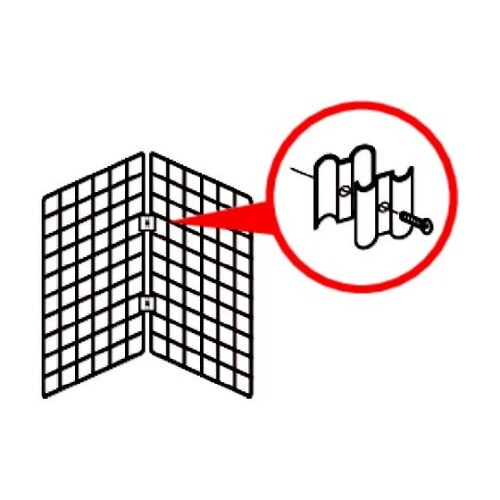 メッシュパネル用パーツ ジョイント金具