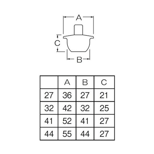 PH270F27 バス用ゴム栓