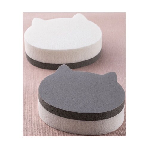 ねこのパフ 1セット(2個入) 000H