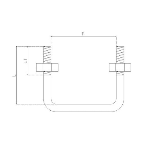 YHIKJBT085169 コの字ボルト