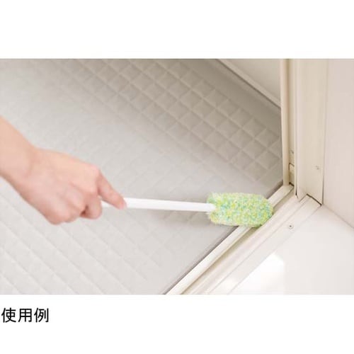 おててスッキリブラシ 長柄 緑