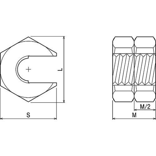 SN−W3 中間挿入式ナット