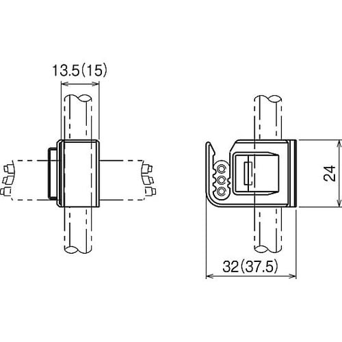 FVラック ケーブル支持具 1箱(20個