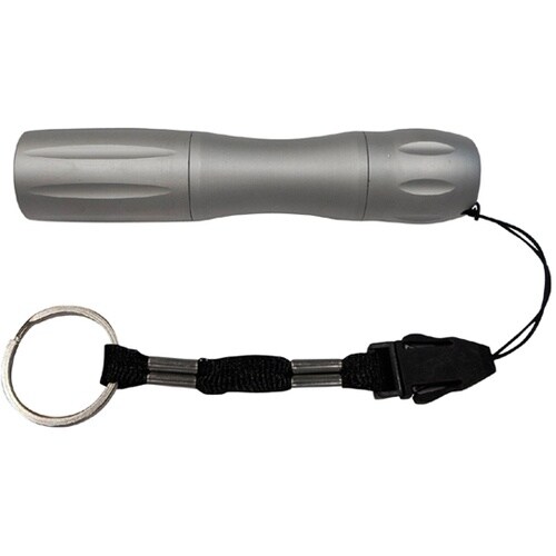 1LED ecoミニトーチ 丸形 シルバ