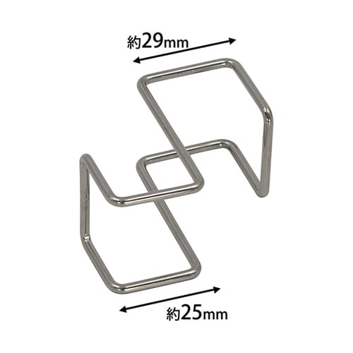 ステンレス扉用フック3個組 SV−656