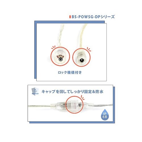 2芯*0.3平方、電源ケーブル5521D