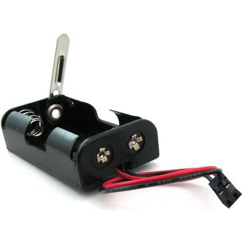 単3×2本用スイッチ付電池ケース QIコ