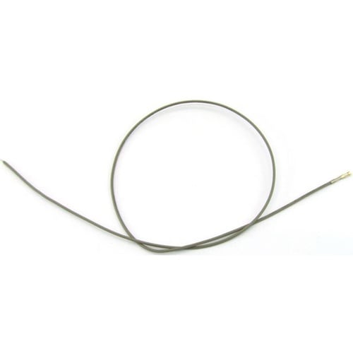 QI片端圧着済ワイヤー 450mm 灰