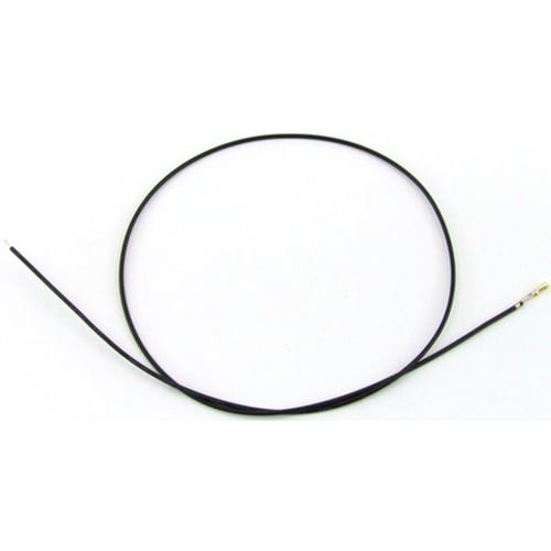 QI片端圧着済ワイヤー 450mm 黒