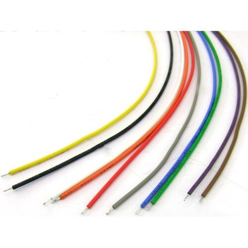 QI片端圧着済ワイヤー L−450mm