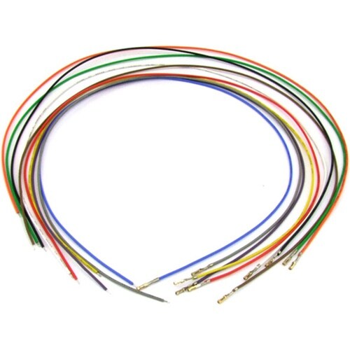 QI片端圧着済ワイヤー L−450mm