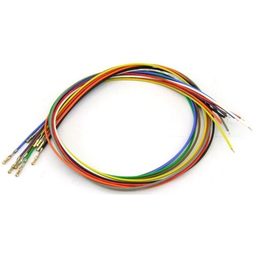 QI片端圧着済ワイヤー L−450mm